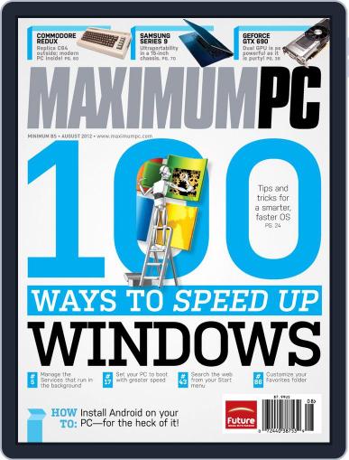 Maximum PC July 25th, 2012 Digital Back Issue Cover