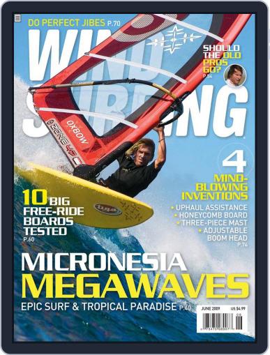 Windsurfing June 1st, 2009 Digital Back Issue Cover