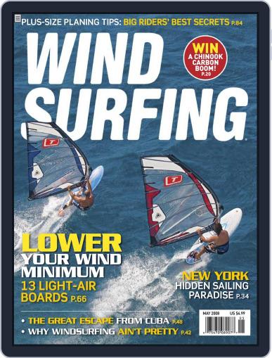 Windsurfing March 29th, 2008 Digital Back Issue Cover