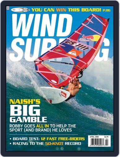 Windsurfing February 18th, 2008 Digital Back Issue Cover
