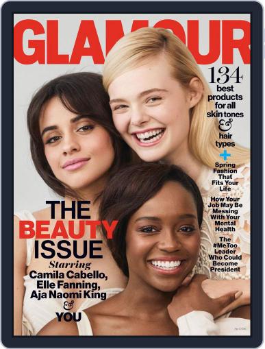Glamour April 1st, 2018 Digital Back Issue Cover