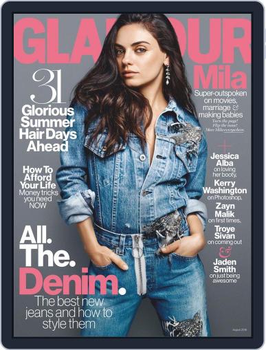Glamour Magazine (Digital) August 1st, 2016 Issue Cover