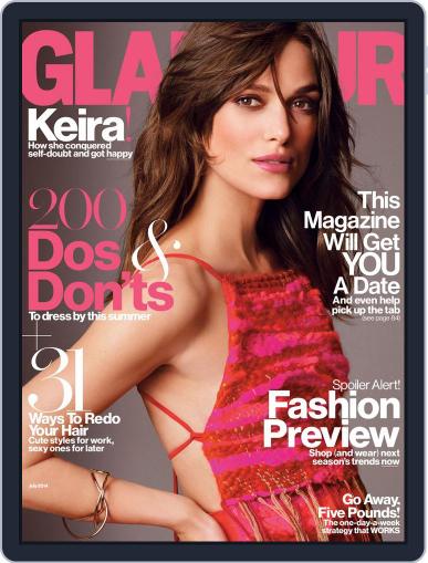 Glamour June 10th, 2014 Digital Back Issue Cover