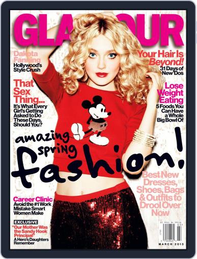 Glamour January 29th, 2013 Digital Back Issue Cover