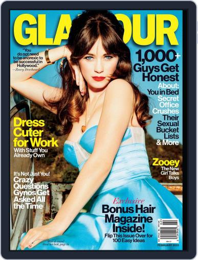 Glamour January 18th, 2013 Digital Back Issue Cover