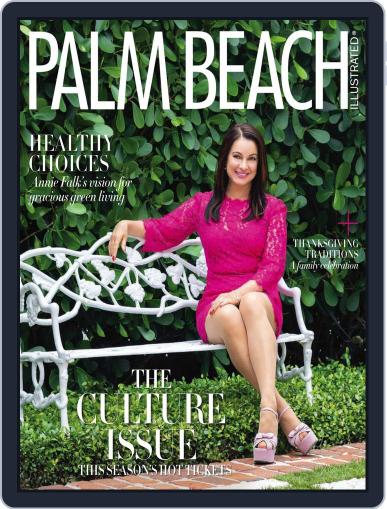 Palm Beach Illustrated November 1st, 2019 Digital Back Issue Cover