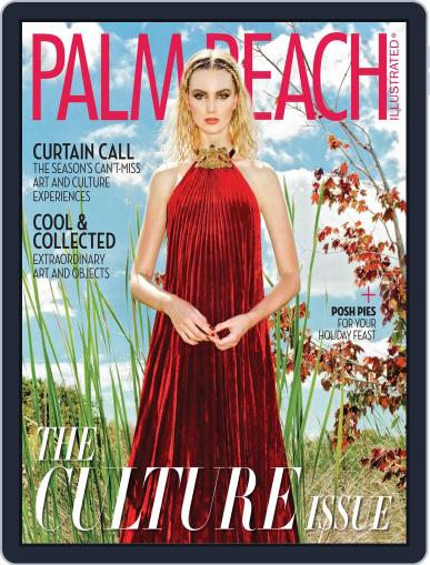 Palm Beach Illustrated November 1st, 2016 Digital Back Issue Cover