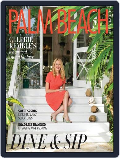 Palm Beach Illustrated March 18th, 2016 Digital Back Issue Cover