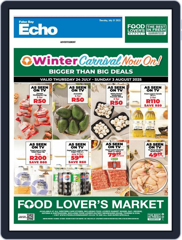 False Bay Echo (Digital) Subscription