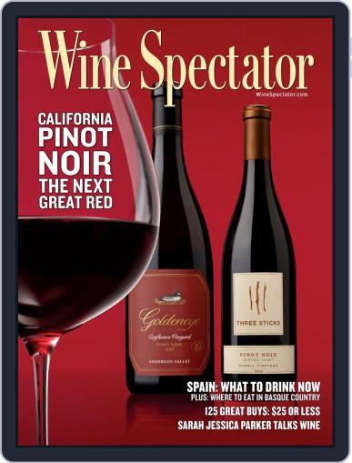 Wine Spectator October 15th, 2019 Digital Back Issue Cover