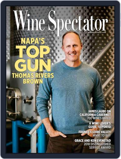 Wine Spectator October 8th, 2018 Digital Back Issue Cover