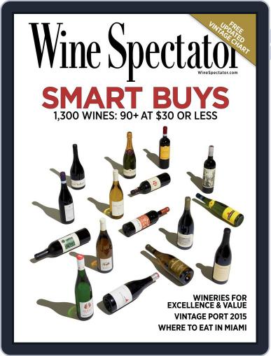 Wine Spectator February 28th, 2018 Digital Back Issue Cover