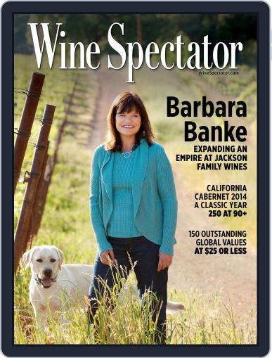 Wine Spectator (Digital) November 15th, 2017 Issue Cover