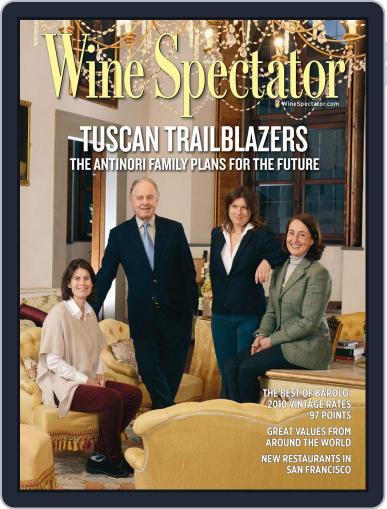 Wine Spectator April 30th, 2015 Digital Back Issue Cover