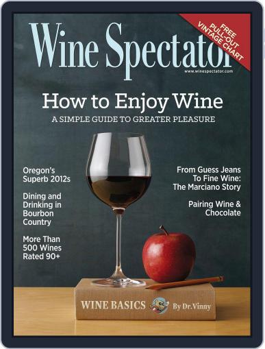 Wine Spectator January 23rd, 2015 Digital Back Issue Cover