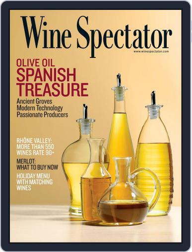 Wine Spectator October 29th, 2013 Digital Back Issue Cover