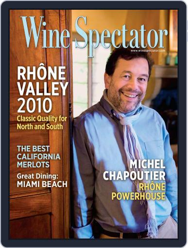Wine Spectator October 25th, 2012 Digital Back Issue Cover