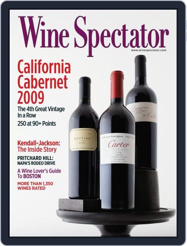 Wine Spectator October 16th, 2012 Digital Back Issue Cover