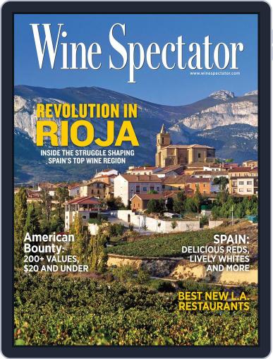 Wine Spectator September 11th, 2012 Digital Back Issue Cover