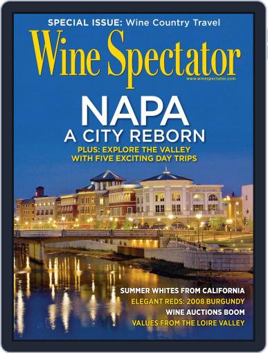 Wine Spectator July 16th, 2012 Digital Back Issue Cover