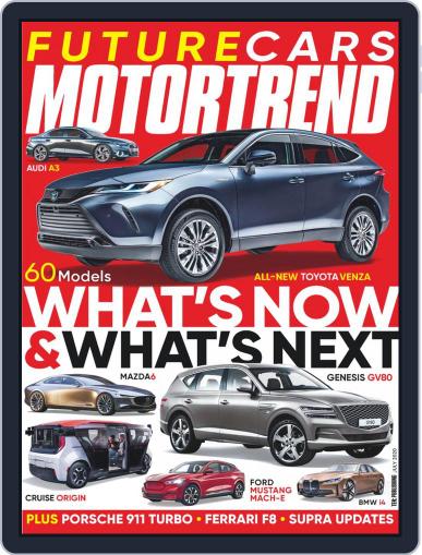 MotorTrend July 1st, 2020 Digital Back Issue Cover