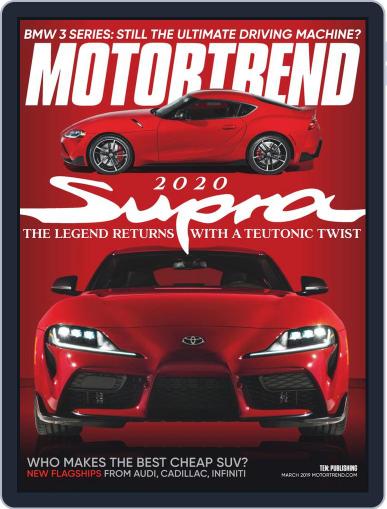 MotorTrend March 1st, 2019 Digital Back Issue Cover