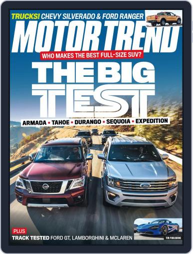 MotorTrend April 1st, 2018 Digital Back Issue Cover