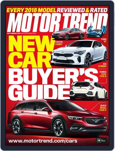 MotorTrend September 1st, 2017 Digital Back Issue Cover