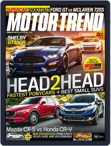 MotorTrend August 1st, 2017 Digital Back Issue Cover