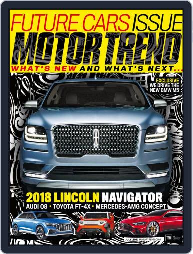MotorTrend July 1st, 2017 Digital Back Issue Cover