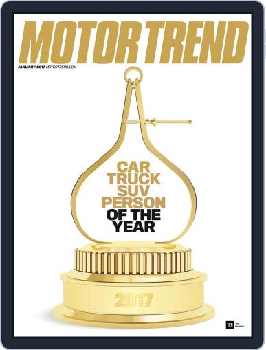 MotorTrend January 1st, 2017 Digital Back Issue Cover