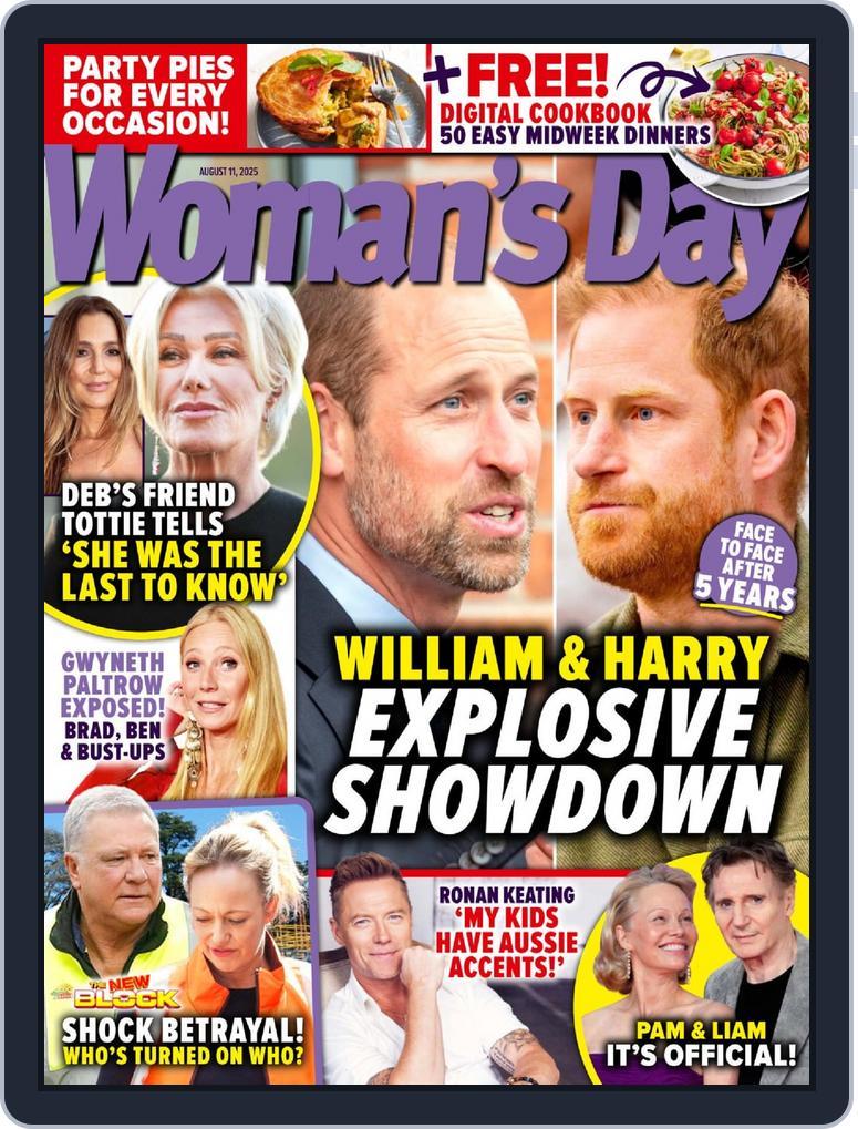 Woman's Day Australia (Digital) Subscription                    August 3rd, 2025 Issue