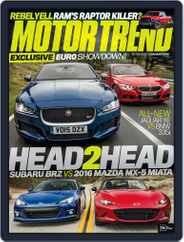 MotorTrend (Digital) Subscription                    August 15th, 2015 Issue
