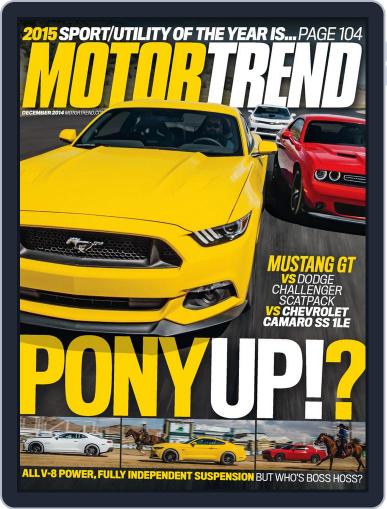 MotorTrend December 1st, 2014 Digital Back Issue Cover