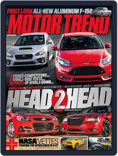 MotorTrend February 21st, 2014 Digital Back Issue Cover