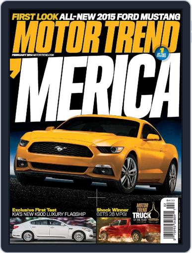 MotorTrend February 1st, 2014 Digital Back Issue Cover