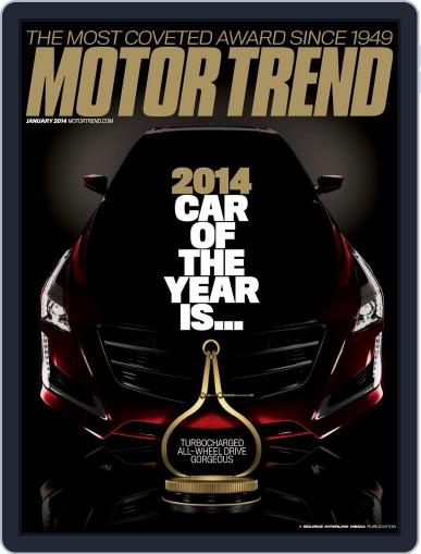 MotorTrend December 3rd, 2013 Digital Back Issue Cover