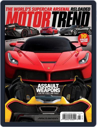 MotorTrend May 1st, 2013 Digital Back Issue Cover