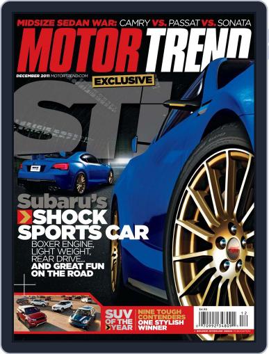 MotorTrend November 8th, 2011 Digital Back Issue Cover
