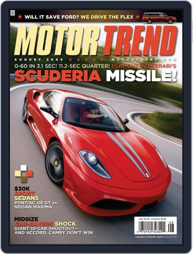 MotorTrend July 1st, 2008 Digital Back Issue Cover