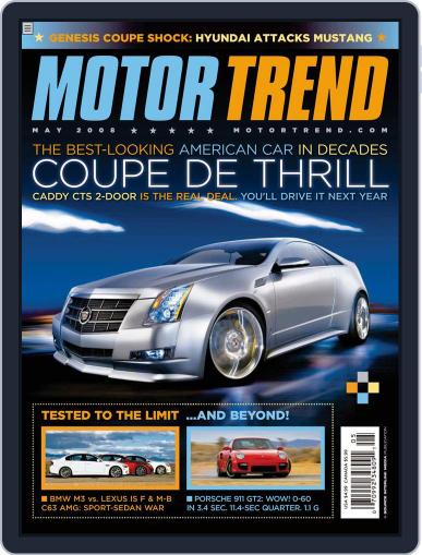 MotorTrend April 1st, 2008 Digital Back Issue Cover