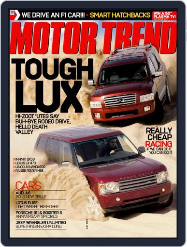 MotorTrend June 1st, 2004 Digital Back Issue Cover