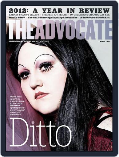 The Advocate December 12th, 2012 Digital Back Issue Cover