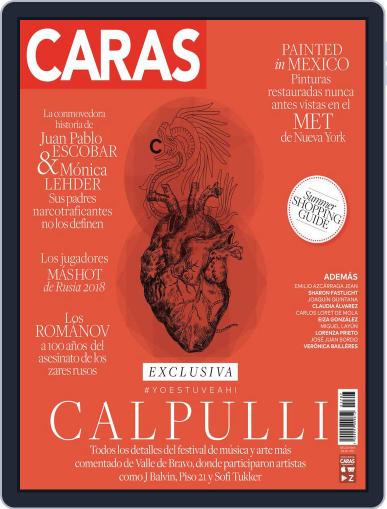 Caras-méxico July 1st, 2018 Digital Back Issue Cover