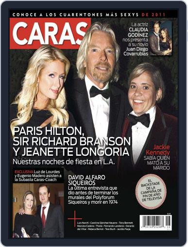 Caras-méxico December 12th, 2011 Digital Back Issue Cover