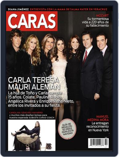 Caras-méxico November 13th, 2011 Digital Back Issue Cover