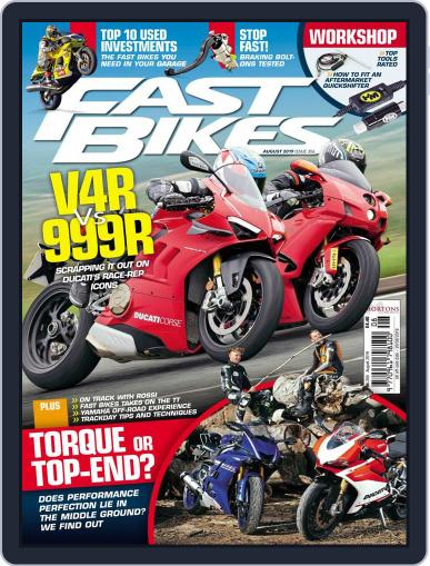 Fast Bikes August 1st, 2019 Digital Back Issue Cover