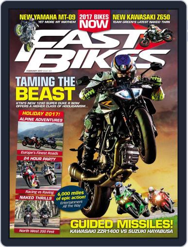 Fast Bikes February 1st, 2017 Digital Back Issue Cover