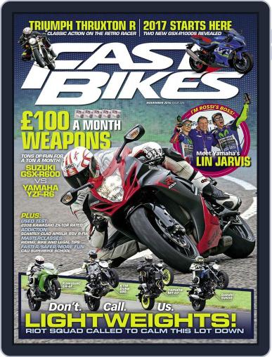 Fast Bikes November 1st, 2016 Digital Back Issue Cover