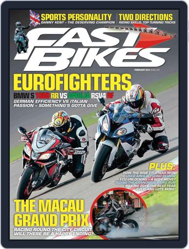 Fast Bikes January 3rd, 2016 Digital Back Issue Cover